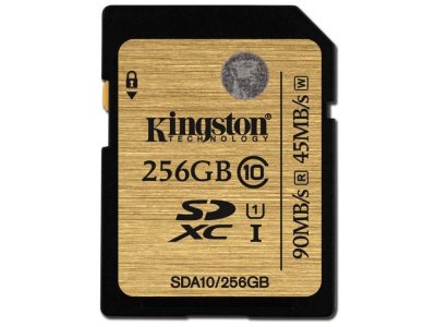   SDXC 256GB Class 10 Kingston SDA10/256GB