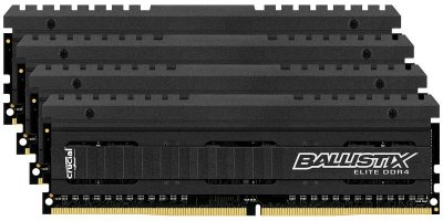   16Gb (4x4Gb) PC4-21300 2666Hz DDR4 DIMM Crucial BLE4C4G4D26AFEA