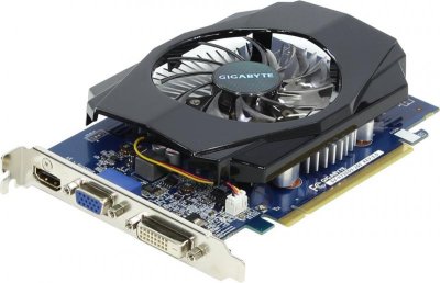  2Gb (PCI-E) GIGABYTE GV-N730D3-2GI (GFGT730, GDDR3, 64 bit, VGA, DVI, HDMI, Retail)