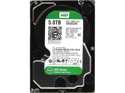   3.5" 5 Tb 5400rpm 64Mb cache Western Digital Blue SATAIII WD50EZRZ