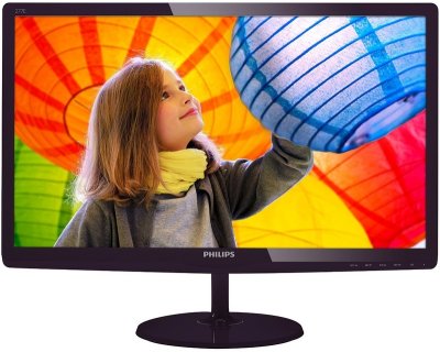  21.5" Philips 227E6EDSD/00(01) Dark Cherry Red IPS, WLED, 1920x1080, 5ms, 250 cd/m2, 1000:1