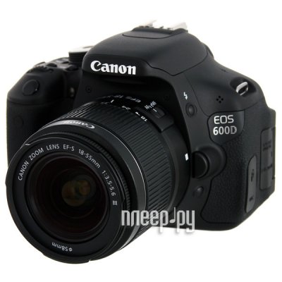 Canon EOS 600D kit 18-55 mm IS   CMOS 18.7MPix, 5184 x 3456, LCD 3", SD/SDHC