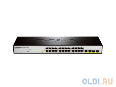  D-LINK DGS-1100-26/B1A  24  10/100/1000Base-T 2xSFP EasySmart switch