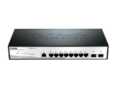  D-LINK DGS-1210-10/ME/A1A  8  10/100/1000Base-T PoE 2x combo 10/100/1000