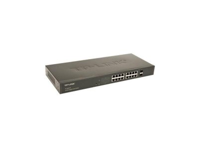  TP-LINK TL-SG2216  14-ports 10/100/1000Mbps + 2Combo 1000BASE-T/SFP