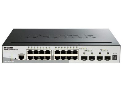  D-LINK DGS-1510-20  16  10/100/1000Mbps 4x SFP