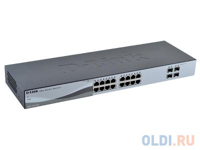  D-LINK DGS-1210-20  16  10/100/1000Mbps 4x combo UTP/SFP