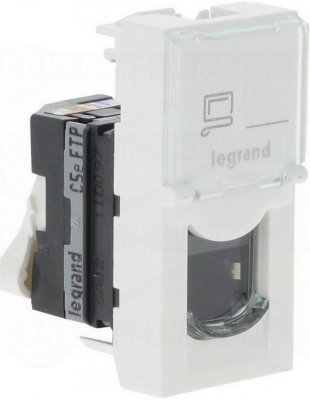  Legrand Mosaic RJ45 FTP .5e 1  LCS2 76552