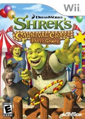   Nintendo Wii DreamWorks Shrek Carnival Craze Party Games