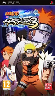   Sony PSP Naruto Shippuden Ultimate Ninja Heroes 3 Full Eng