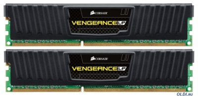   DIMM DDR3 (1600) 16Gb Corsair Vengeance Low Profile Blue CML16GX3M2A1600C10 (10-1