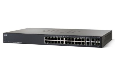 Cisco SB SRW224G4-K9-EU   24x10/100 Managed Switch with Gigabit Uplinks