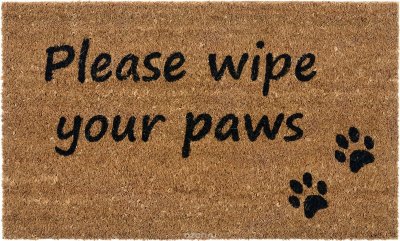   Gardman "Please Wipe Your Paws", 45   75 