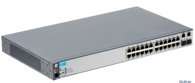 HP J9623A  E2620-24 (Managed, 24*10/100 +2*10/100/1000 +2*SFP, no fan, L3, 19")