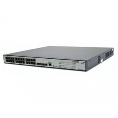 HP JE008A  PoE V1910-24G-PoE(170W) Switch, 24xUTP 1Gb, 4xCombo UTP/SFP Gb, L2, 19"