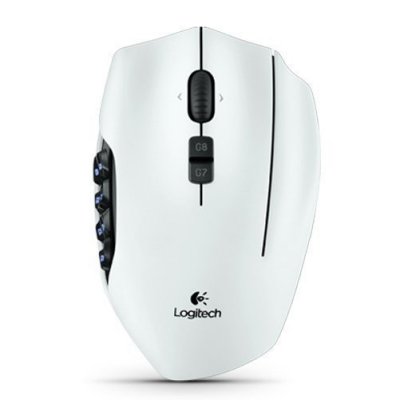  (910-002872) Logitech G600 Laser Gaming Mouse 8200dpi USB White