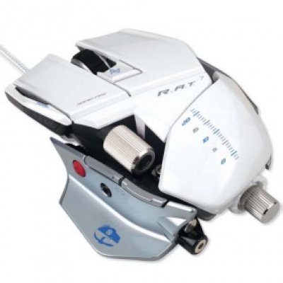  CYBORG R.A.T.7 Contagion, , 6400dpi, USB, white, 