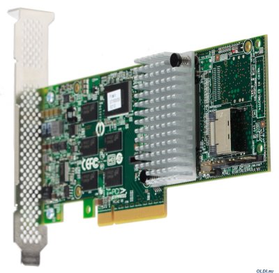 3Ware 3W-9750SA-4I KIT  SAS (SAS 6G, 4ch.(intSFF8087),PCI-E x8, LP, RAID 0,1,5,6,10,50, Ca