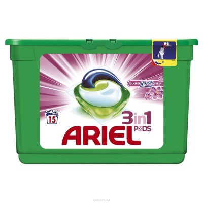    Ariel Pods 3  1 "Touch of Lenor Fresh", 15 