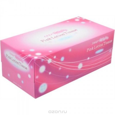   Ellemoi "Pink Lotion Tissue", , 180 