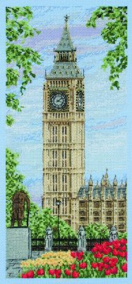    Anchor "Westminster Clock" / / 32*14  (:  Aida 1