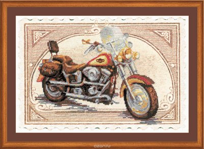     Riolis "Harley-Davidson", 38  x 26 