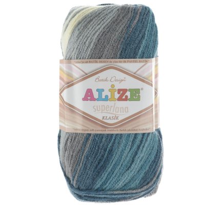    Alize "Superlana Klasik Pastel Batik", : , ,  (4240), 100 , 28