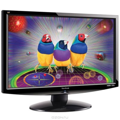  21.5" Viewsonic VX2258Wm, Glossy Black