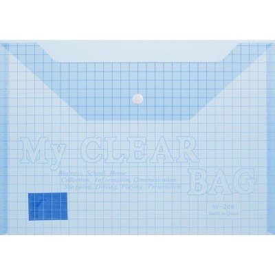 - My clear bag   A4 