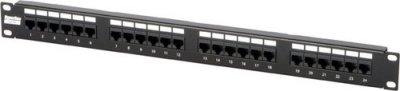 Hyperline PP2-19-24-8P8C-C5e-110D - 19, 1U, 24  RJ-45,  5e, Dual IDC