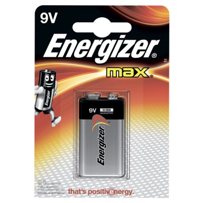  Energizer MAX 9V-9B-6LR61 1 