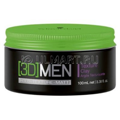     Schwarzkopf Professional [3D]Men texture Clay, 100 , 