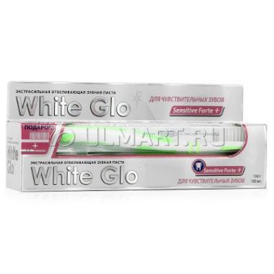   White Glo  Sensitive Forte Plus    , 150 