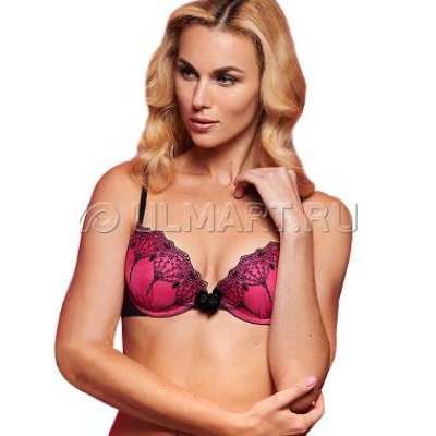   Fiona, 75/C, push-up , black/pink