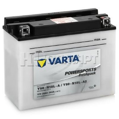  VARTA Powersports 12V 520 012 020 (Y50-N18L-A) FP -20 