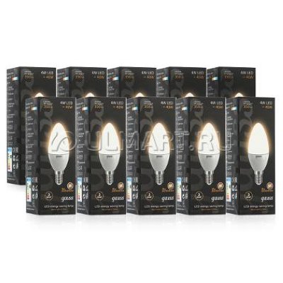   10  Gauss LED Candle 4W E14 2700K EB103101104