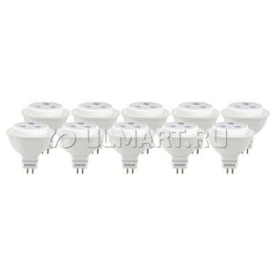    10    OSRAM LED STAR MR16 12V 35 5,5W/865 GU5.3