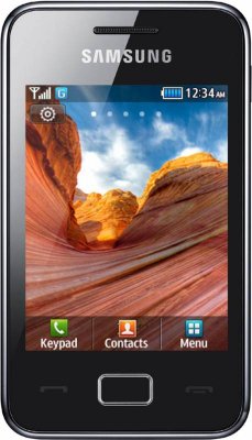   Samsung GT-S5222 Star 3 Duos Modern Black 