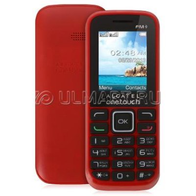   Alcatel OT1040D (2SIM) Deep Red