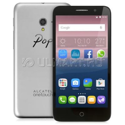  Alcatel OT5015X POP 3 metall silver