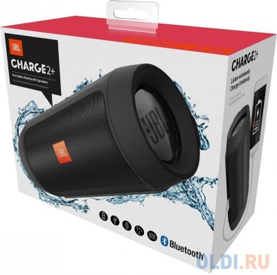   JBL Charge 2+  CHARGE2PLUSBLKEU