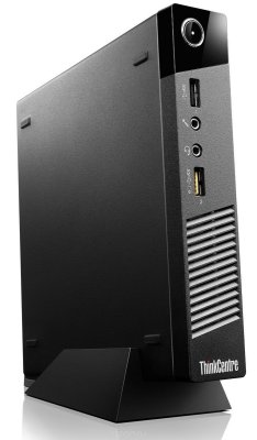   Lenovo ThinkCentre M53 Tiny slim Cel J1800/2Gb/500Gb 7.2k/HDG/W8.164Bing/kb/m/black