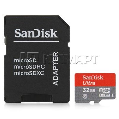   TransFlash 32Gb MicroSDHC class 10 UHS-I 48MB/s SanDisk Ultra Imaging