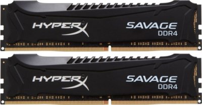   DDR4 16Gb (2  8Gb) PC-21300 2666MHz Kingston HyperX Savage Black Series ( HX426C13SB2