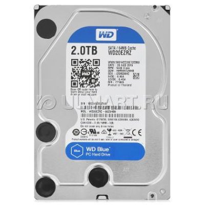   HDD 2 , Western Digital Blue, WD20EZRZ