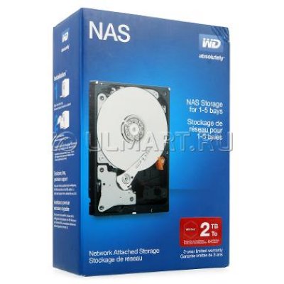   HDD 2 , Western Digital NAS, WDBMMA0020HNC-ERSN