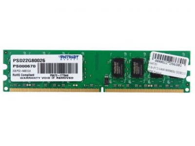   Foxline PC2-6400 DIMM DDR2 800MHz - 2Gb FL800D2U5-2G CL5