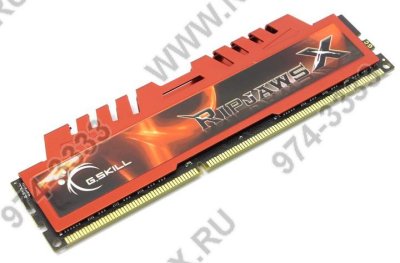   DDR3 1333MHz 8Gb (2x4Gb) G.Skill Ripjaws X ( F3-10666CL9D-8GBXL ) Retail