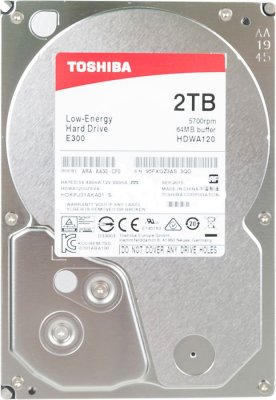   HDD 2000Gb SATA-III Toshiba E300 [HDWA120UZSVA, 5700rpm, 64Mb]