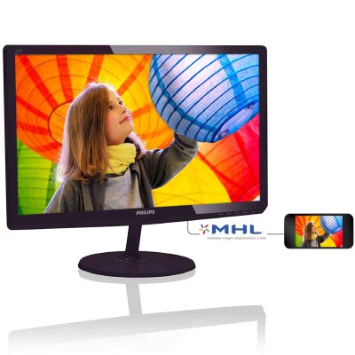  Philips E-line 227E6QDSD/00/01 21.5"   1920x1080 (IPS-ADS LED)   5 ms   D-SUB + DVI-D + HDMI